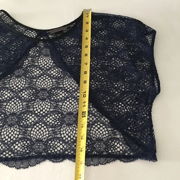 Navy blueVictoria’s Secret crochet lace be… - Picture 11 of 13